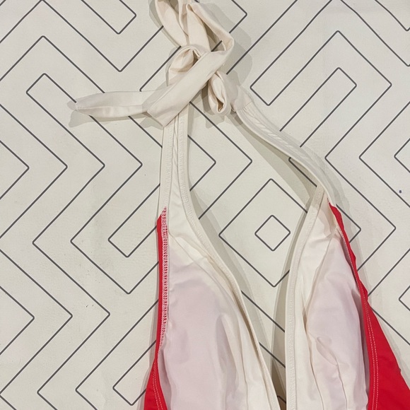 Flagpole NYC Jade Strawberry Retro One Piece Swimsuit - Picture 12 of 14